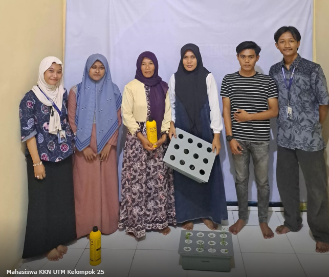 Mahasiswa KKN UTM Kelompok 25 Gencarkan Edukasi Hidroponik dan Pembuatan Bokashi di Desa Tagangser Laok